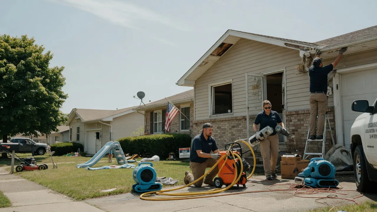 Water Damage Restoration in Corn, OK near me